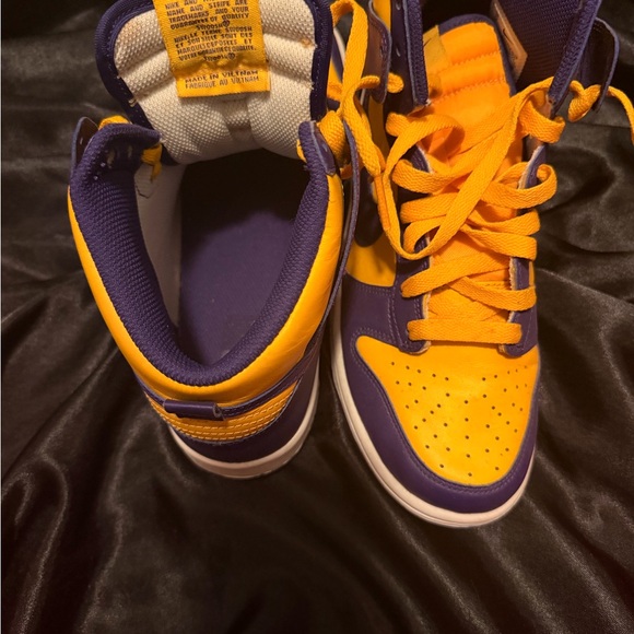 Nike Kids Purple and Orange Sneakers - Picture 5 of 5
